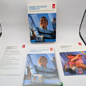 Adobe Photoshop Elements 9 for PC & MAC